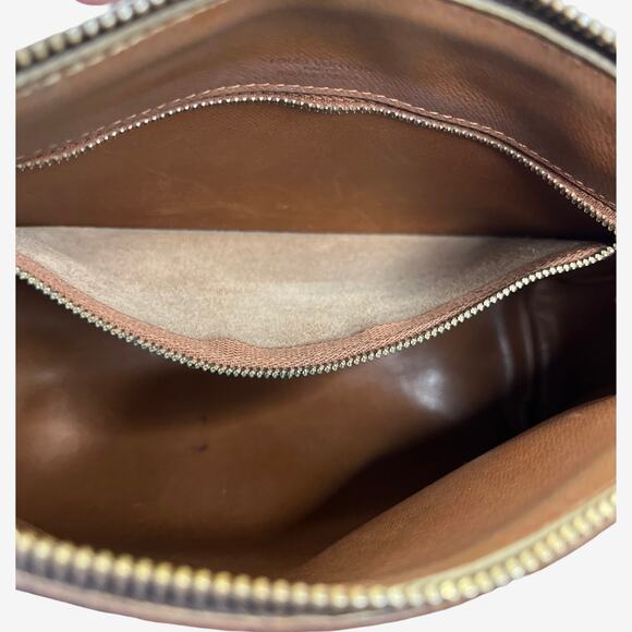 Vintage Louis Vuitton Reporter PM Monogram Shoulder Bag Leather Interior France - Picture 7 of 16